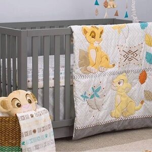 Lion King Baby Nursery Bedding Set and Accessories